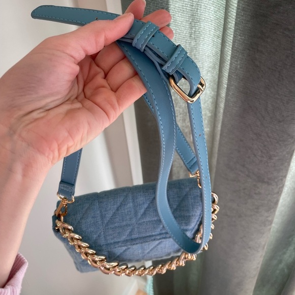 Urban Expressions Temperance - Linen Crossbody - Light Blue - Picture 8 of 12